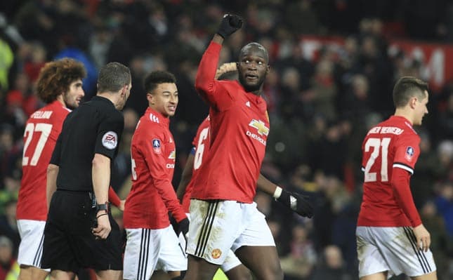 Lukaku - Manchester United x Derby County