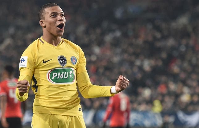 Mbappé - Rennes x PSG