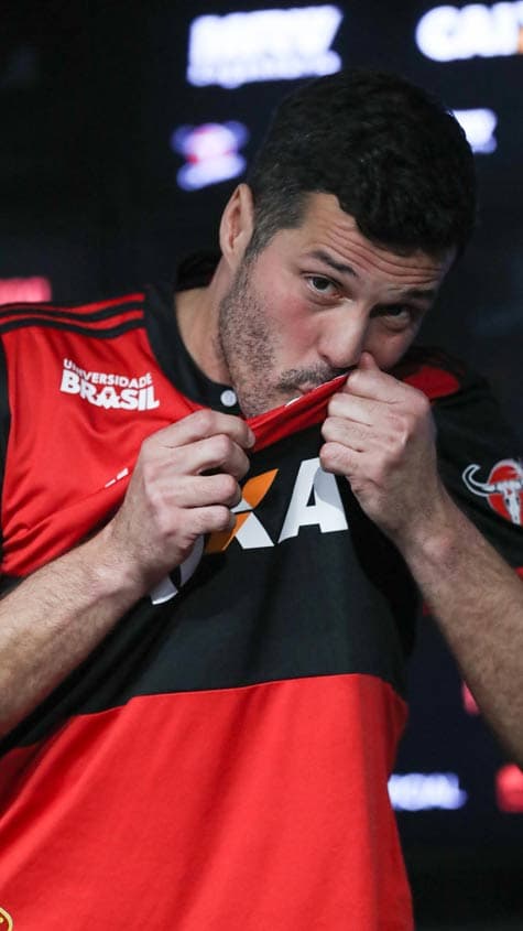 Apresentação do Júlio César no Flamengo