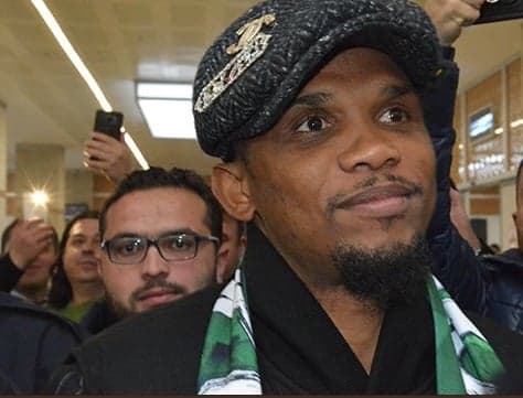 O camaroês Samuel Eto'o fechou um contrato de dois anos com o Konyaspor, da Turquia. Informação foi divulgada pelo clube