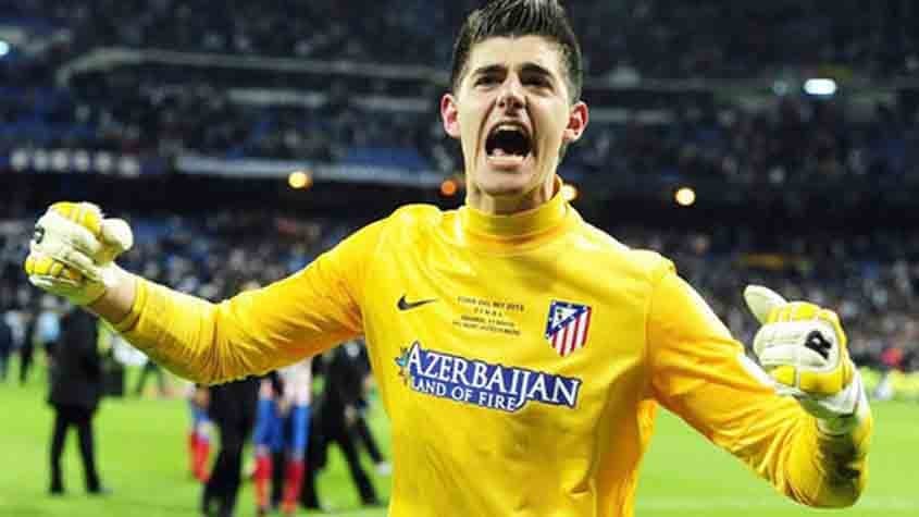 Courtois pelo Atlético de Madrid