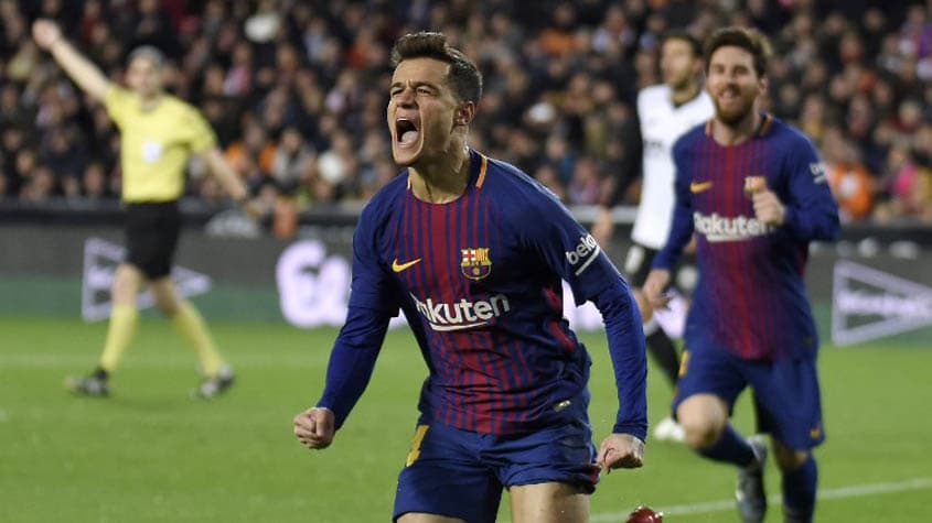 Philippe Coutinho (Barcelona) - O meia da Seleção Brasileira iniciou a partida no banco de reservas e entrou após o intervalo. Em boa participação, recebeu de Suárez para fazer um dos gols da partida, e o seu primeiro com a camisa do Barcelona.