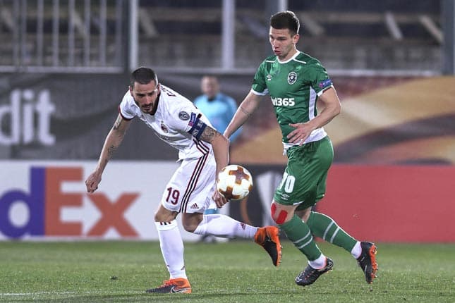 Bonucci - Ludogorets x Milan