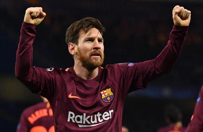 Messi - Chelsea x Barcelona