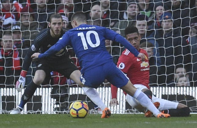 Hazard e De Gea - Manchester United x Chelsea