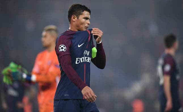 Thiago Silva - PSG x Real Madrid