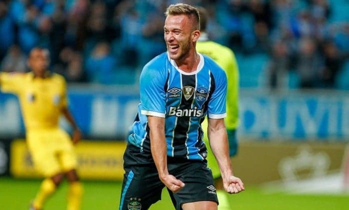 A maior venda da história do Grêmio é Arthur Melo (Foto: Lucas Uebel/ Grêmio/Divulgação)