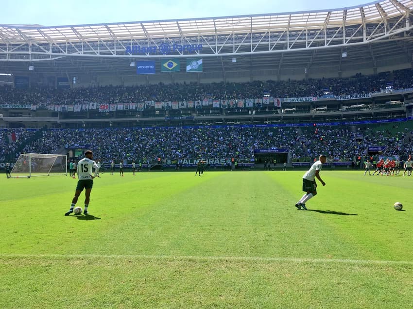 Treino aberto do Palmeiras