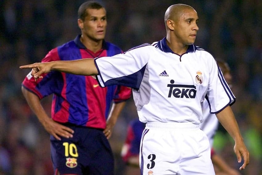 Roberto Carlos é o jogador estrangeiro com mais partida pelo Real Madrid, 527 jogos