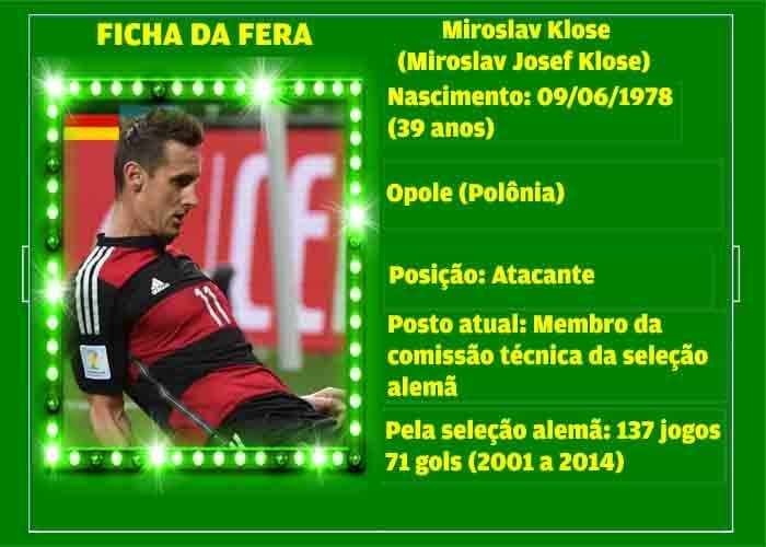 O cara da Copa - Miroslav Klose