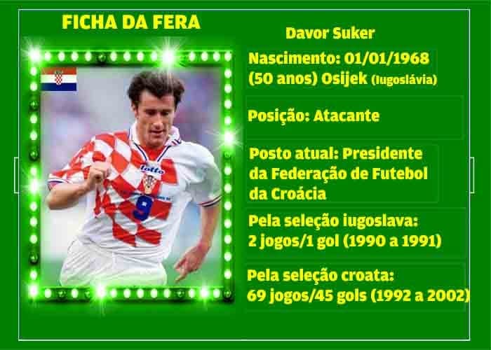 O cara da Copa - Davor Suker