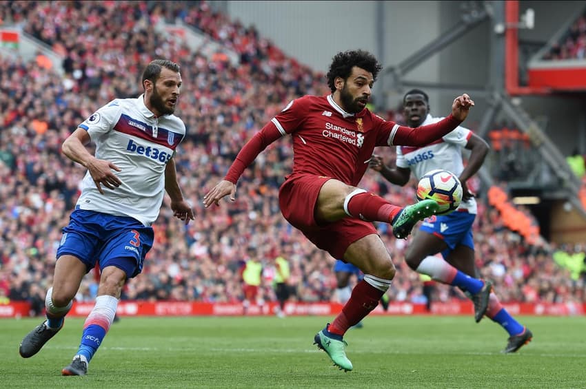 Salah - Liverpool x Stoke City