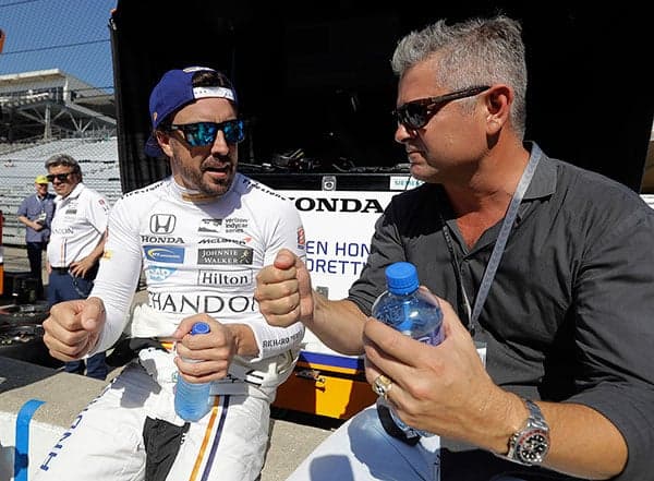 Fernando Alonso e Gil de Ferran