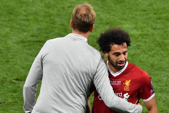 Klopp e Salah - Real Madrid x Liverpool