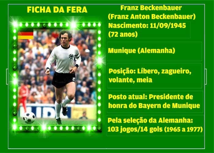 O cara da Copa - Beckenbauer