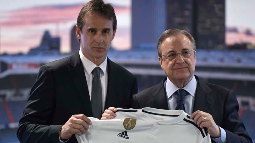 Apresentação Lopetegui no Real Madrid