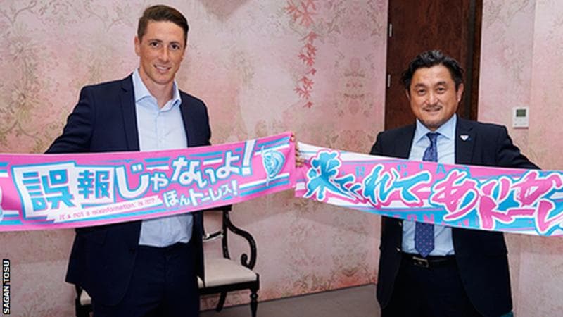 Fernando Torres no Sagan Tosu-JAP