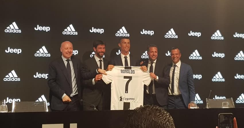 Apresentação Cristiano Ronaldo Juventus