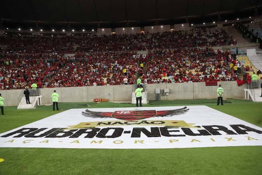 Flamengo dá sua cara ao Maracanã