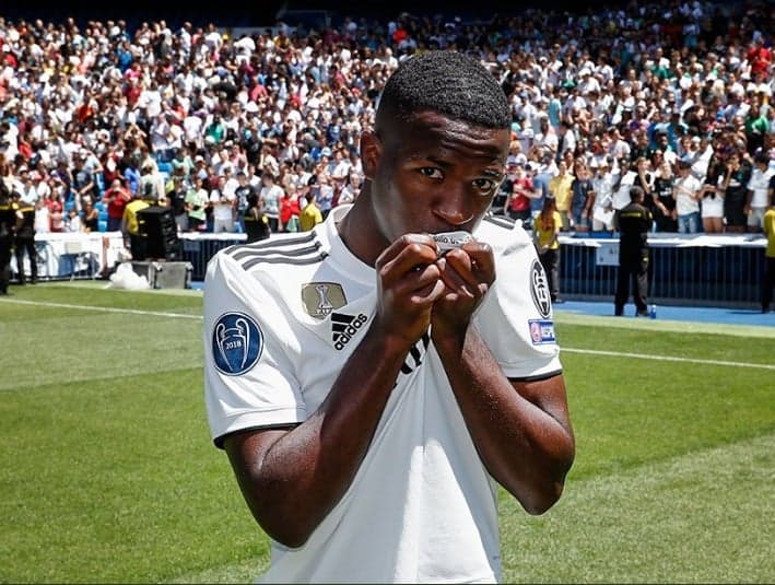 Vinícius Júnior no Real Madrid