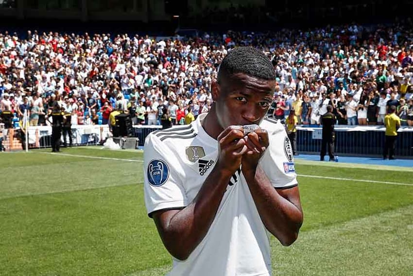 Vinicius Junior - Apresentação Real Madrid