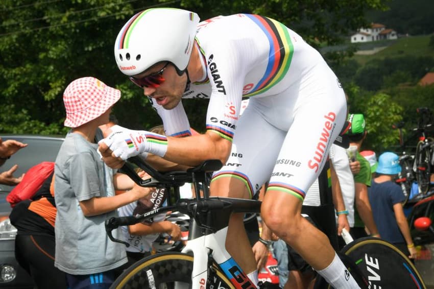 Tom Dumoulin ficou com o segundo lugar geral da Volta