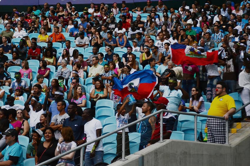 Copa dos Refugiados 2018 teve etapa na Arena do Grêmio