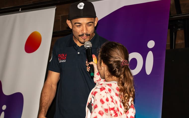 Inauguração da Escola de Lutas José Aldo