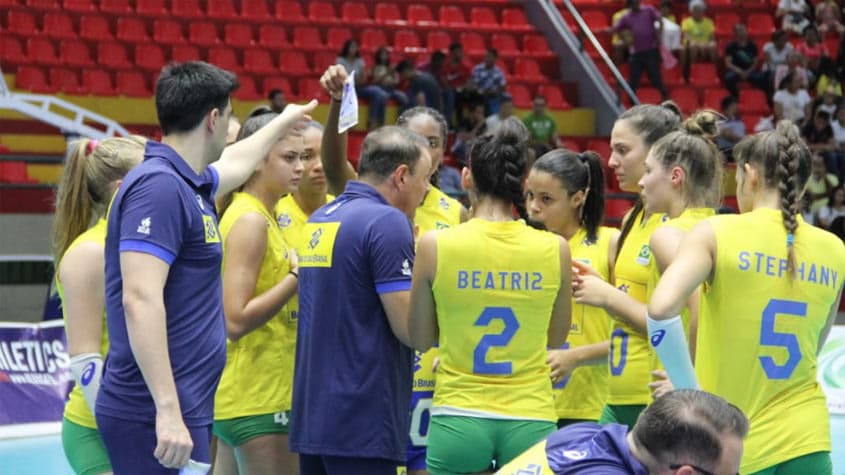 Disputa do bronze do Sul-Americano sub-18 do (vôlei feminino)