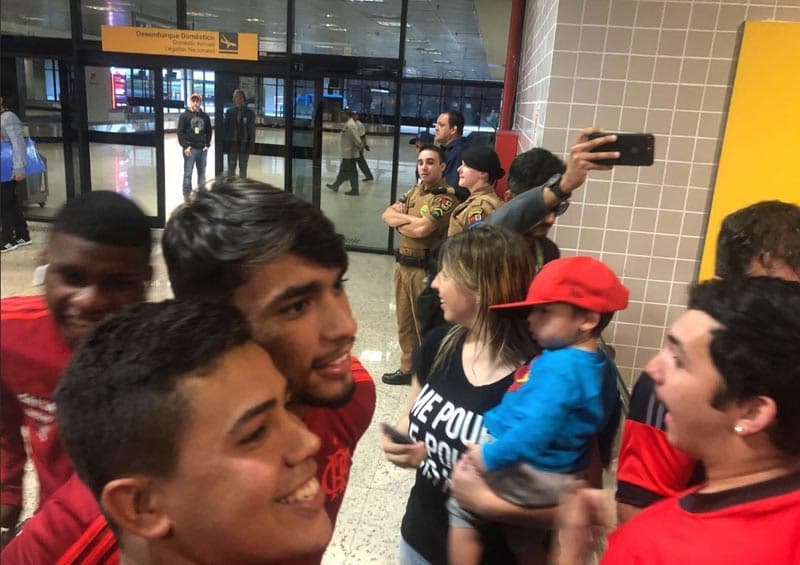 Desembarque Flamengo