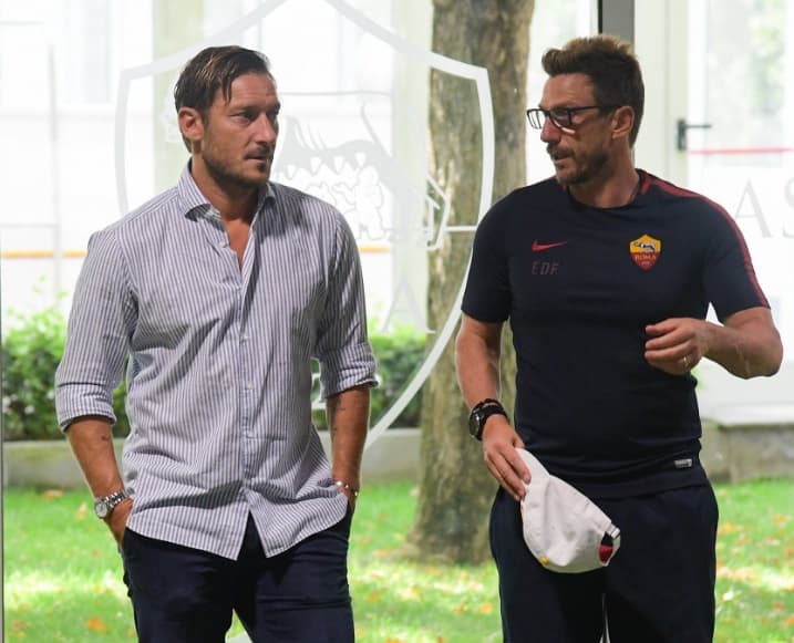 Totti e Di Francesco