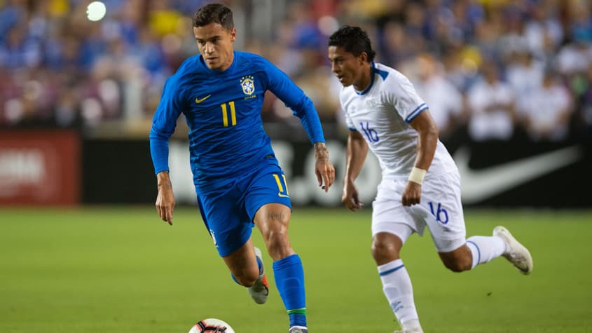 Brasil x El Salvador Coutinho