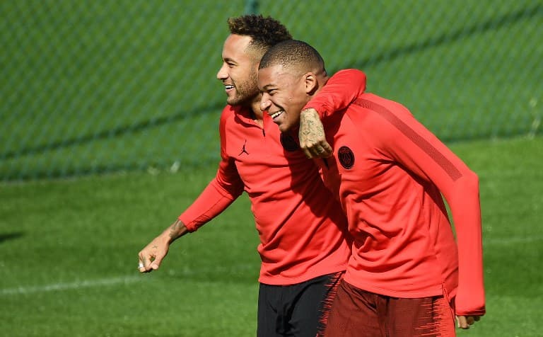 Neymar e Mbappe - PSG