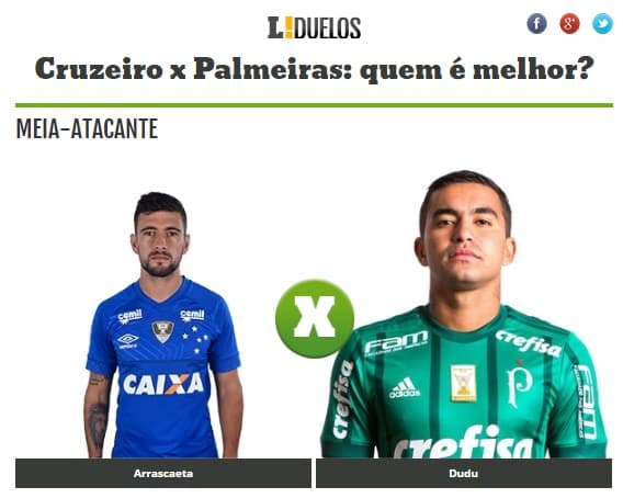 Cruzeiro x Palmeiras