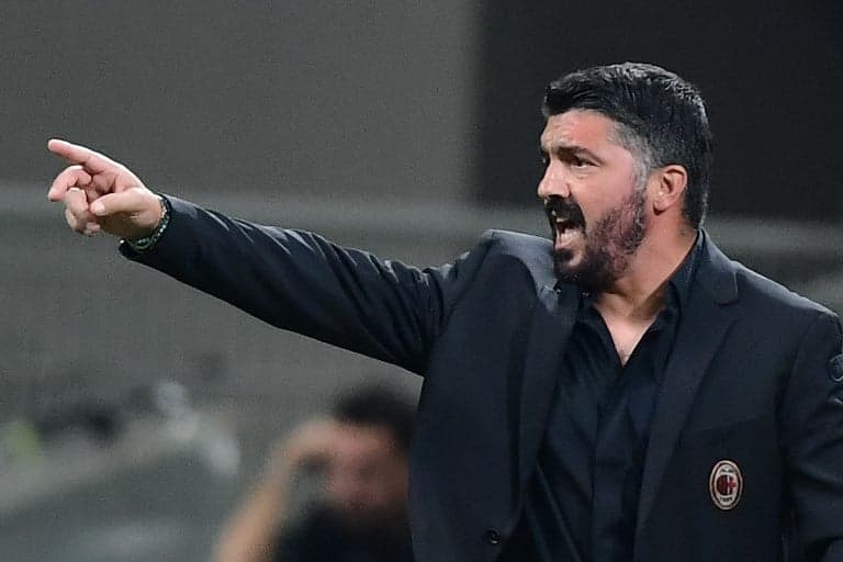 Gattuso - Milan x Olympiacos