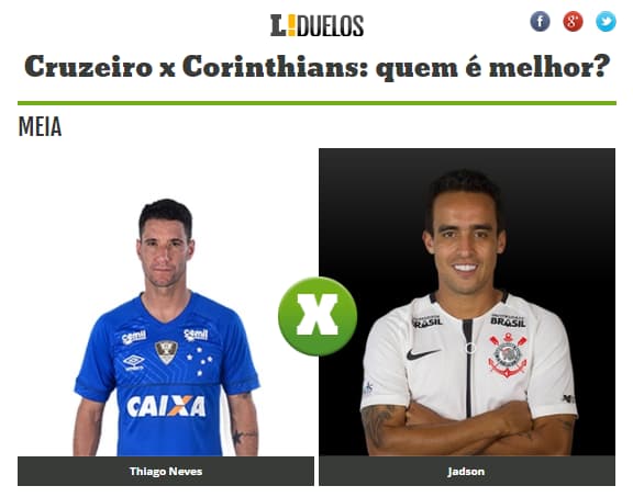 Thiago Neves x Jadson - Duelos L!