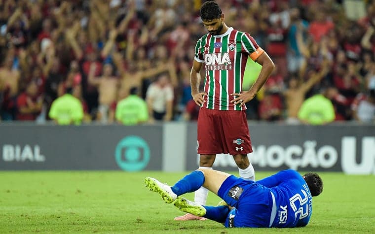 Flamengo x Fluminense - Julio Cesar e Gum