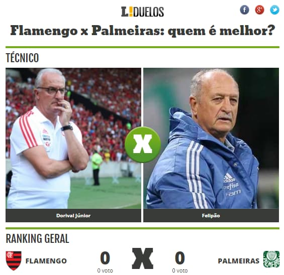 Flamengo x Palmeiras