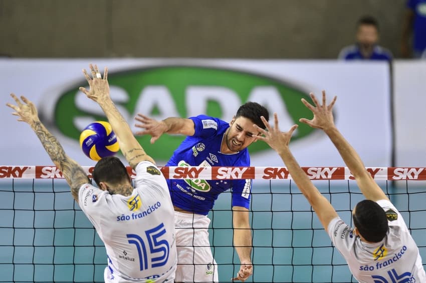 Cruzeiro vence Ribeirão por 3 a 0 na Superliga