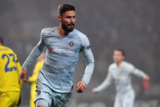 Giroud - BATE Borisov x Chelsea