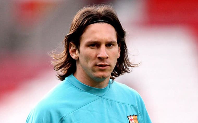 Messi cabelo de 2010