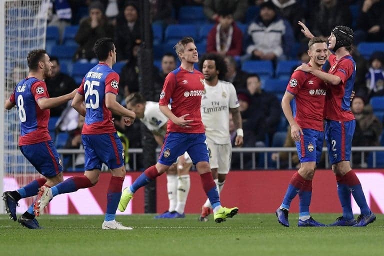 Real Madrid x CSKA Moscou