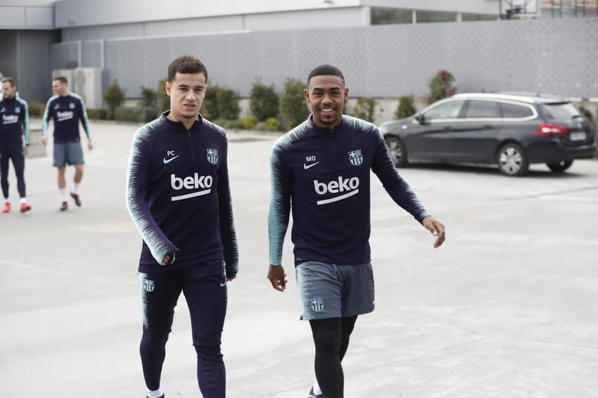 Coutinho e Malcom - Barcelona