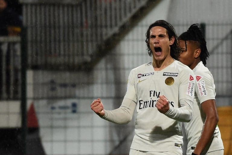 Cavani - Orleans x PSG