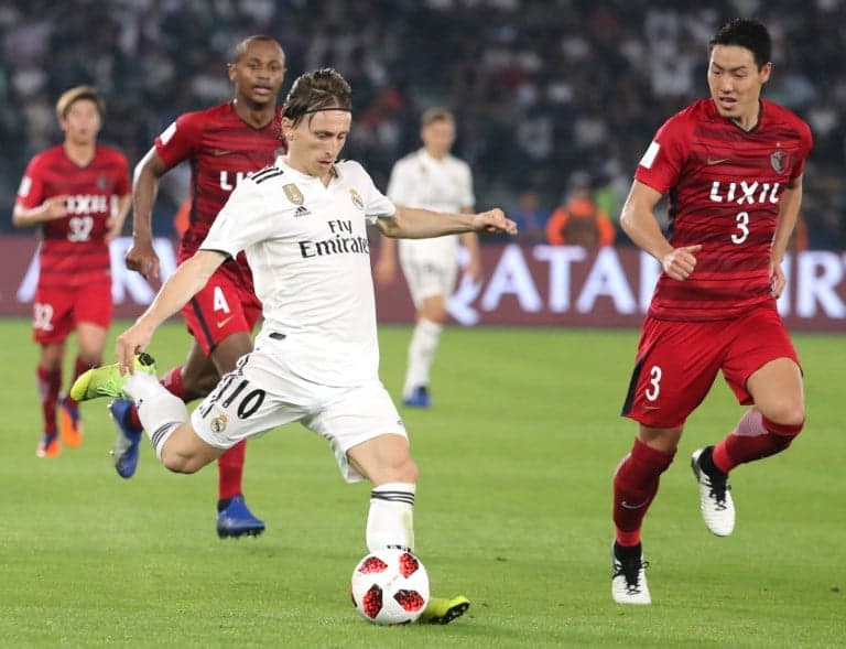 Modric - Real Madrid x Kashima Antlers