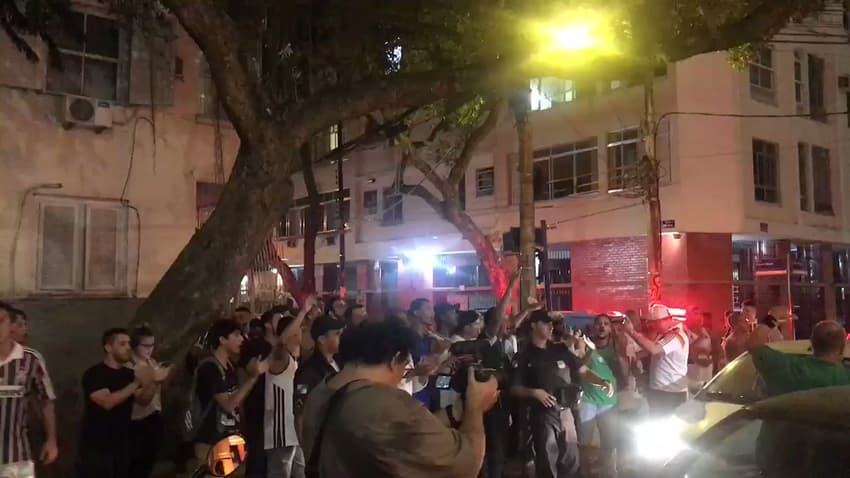 Protesto nas Laranjeiras