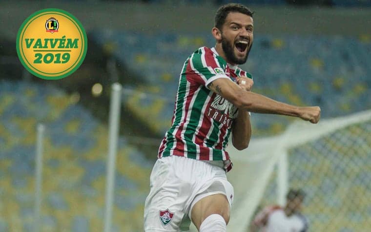Jadson, do Flu, com selo do vaivém