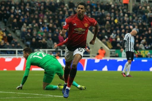 Rashford - Newcastle x Manchester United