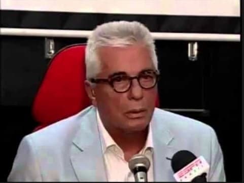 Marcio Braga em entrevista coletiva em 2009