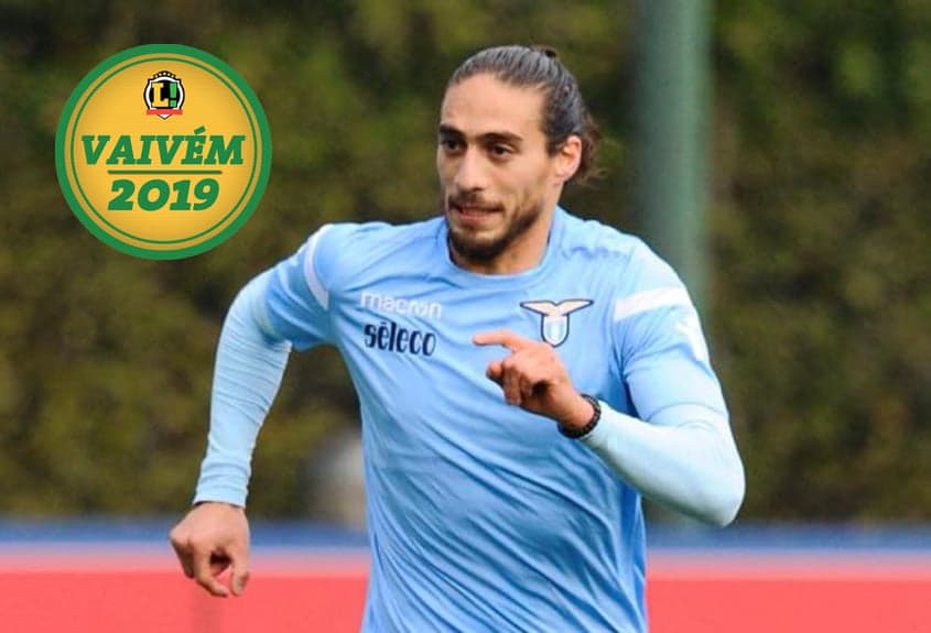 Martín Cáceres da Lazio, Itália, com o selo VaiVém